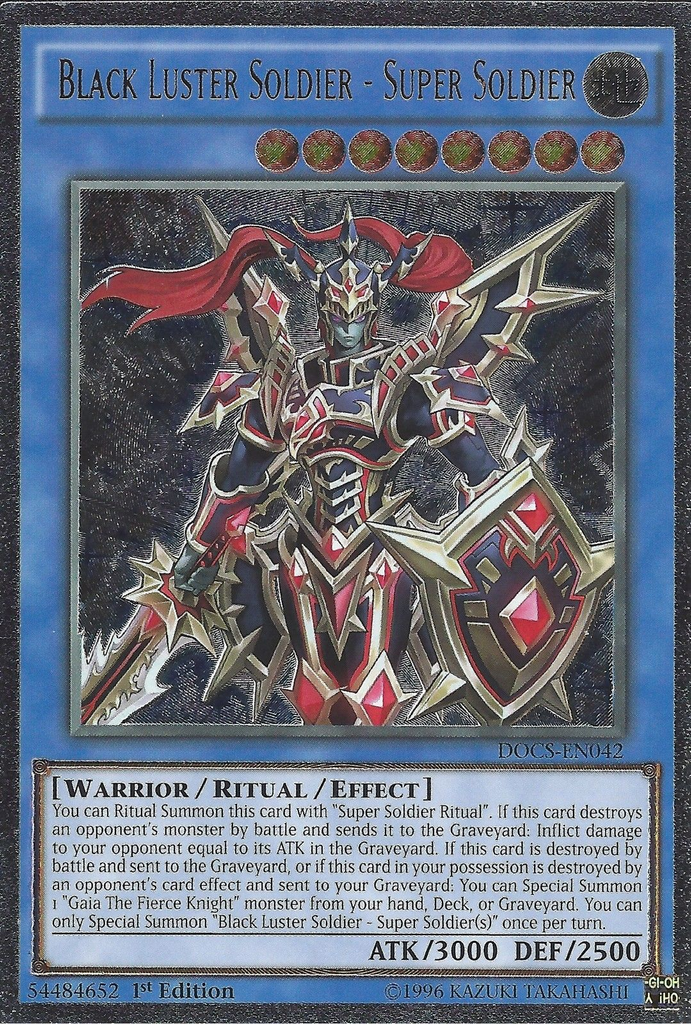 Black Luster Soldier, Card Details