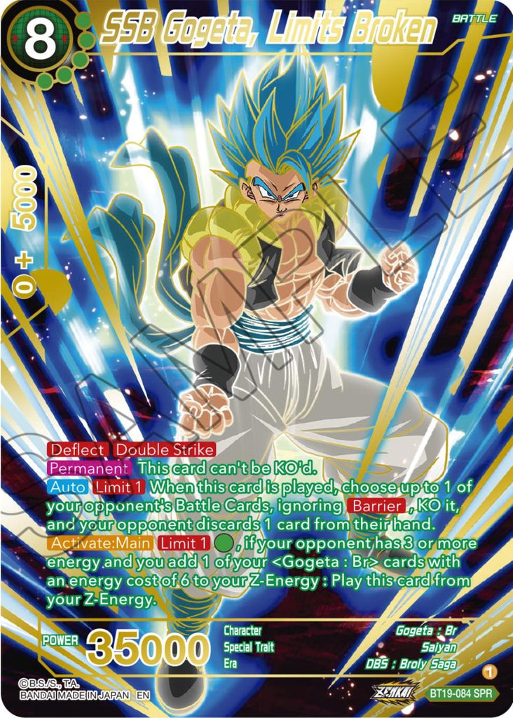 Gogeta Blue Poster