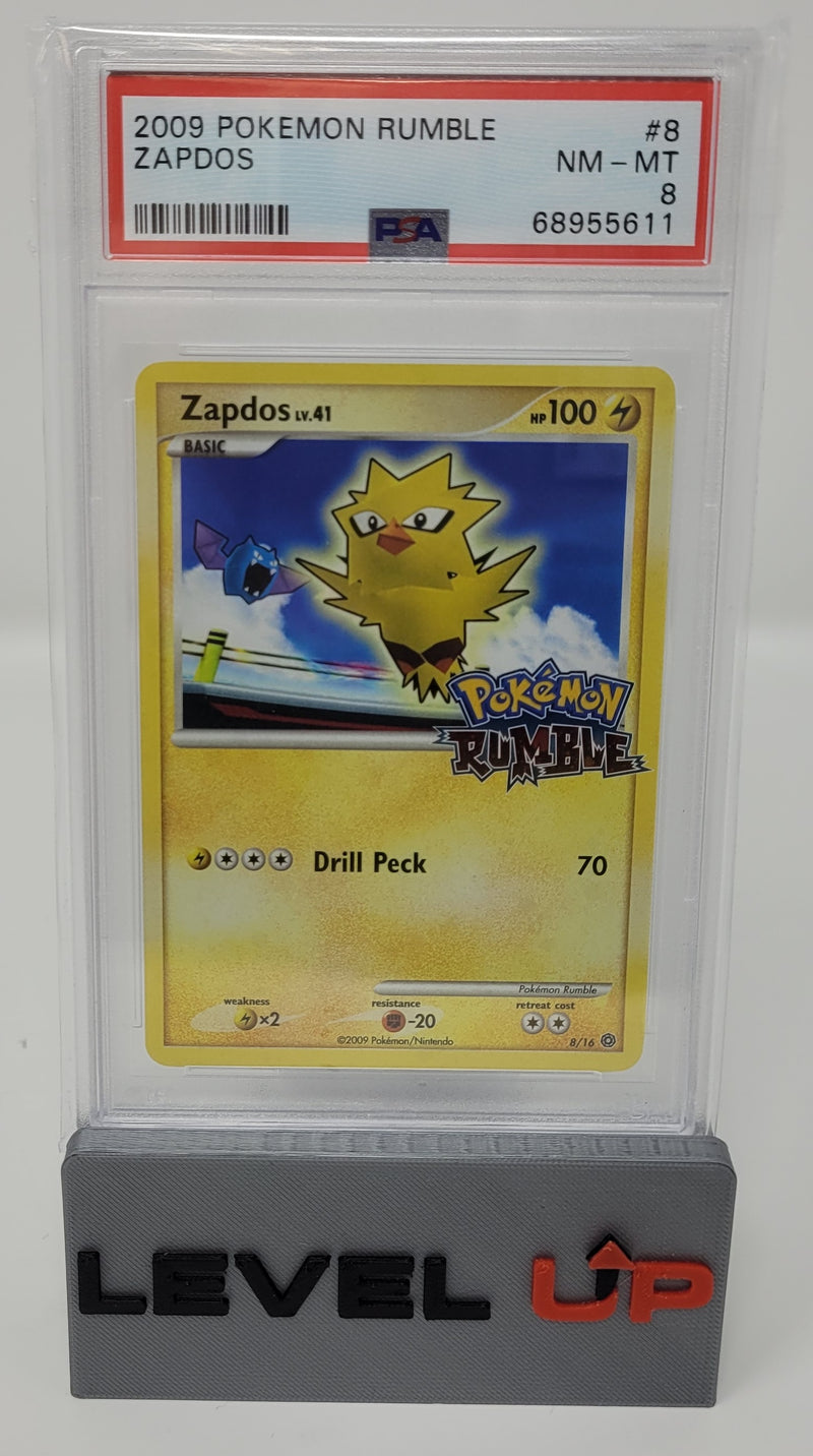 Zapdos 8/16 Pokemon Rumble PSA 8 68955611