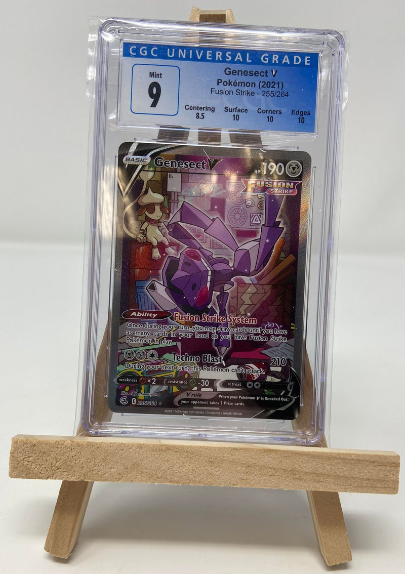 Genesect V CGC 9 (5119) 255/264 - Pokemon Graded Cards » Fusion Strike -  Graded Power