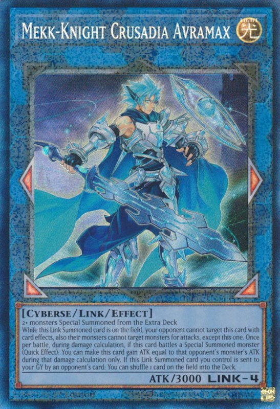 Mekk-Knight Crusadia Avramax [RA01-EN044] Prismatic Collector's Rare