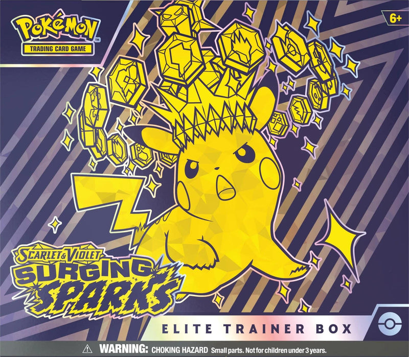 Scarlet & Violet: Surging Sparks - Elite Trainer Box PRE-ORDER Releases 11.8