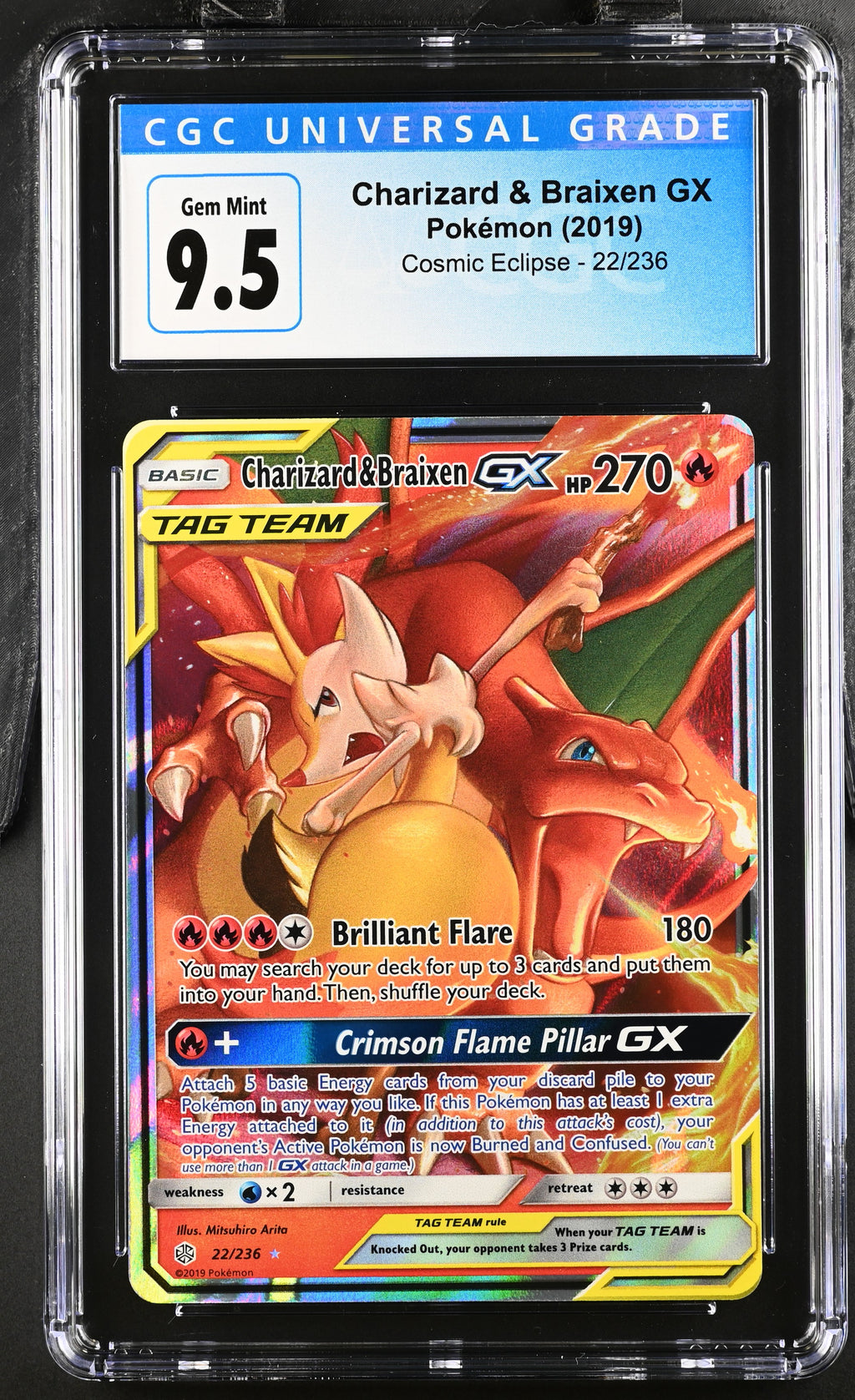 Charizard e Braixen-GX / Charizard & Braixen-GX (22/236), Busca de Cards