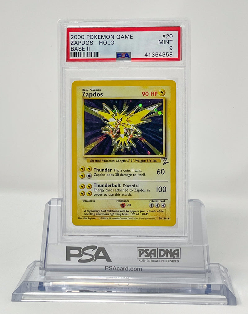 Zapdos 20/130 Base 2 PSA 9 41364358