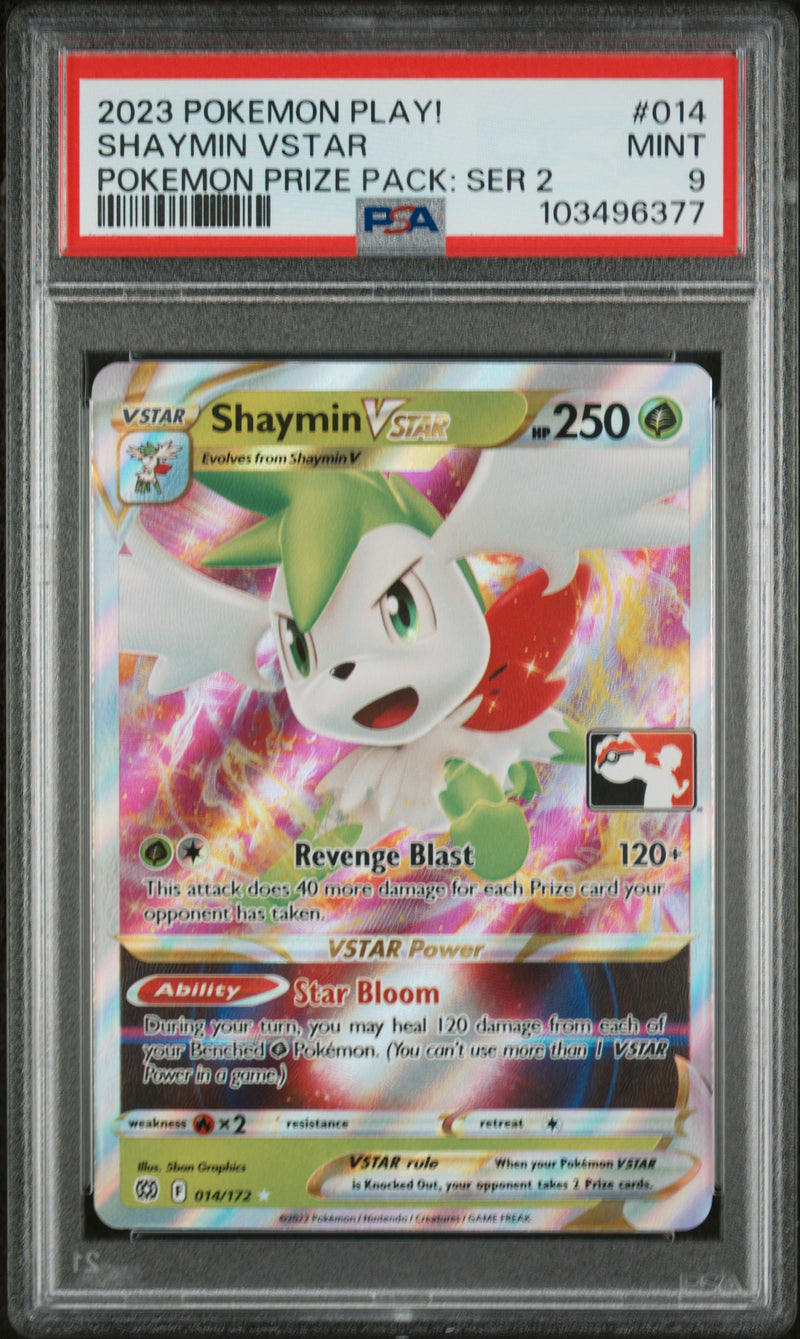 Shaymin VSTAR 014/172 Prize Pack Series 2 Promo PSA 8 103496377