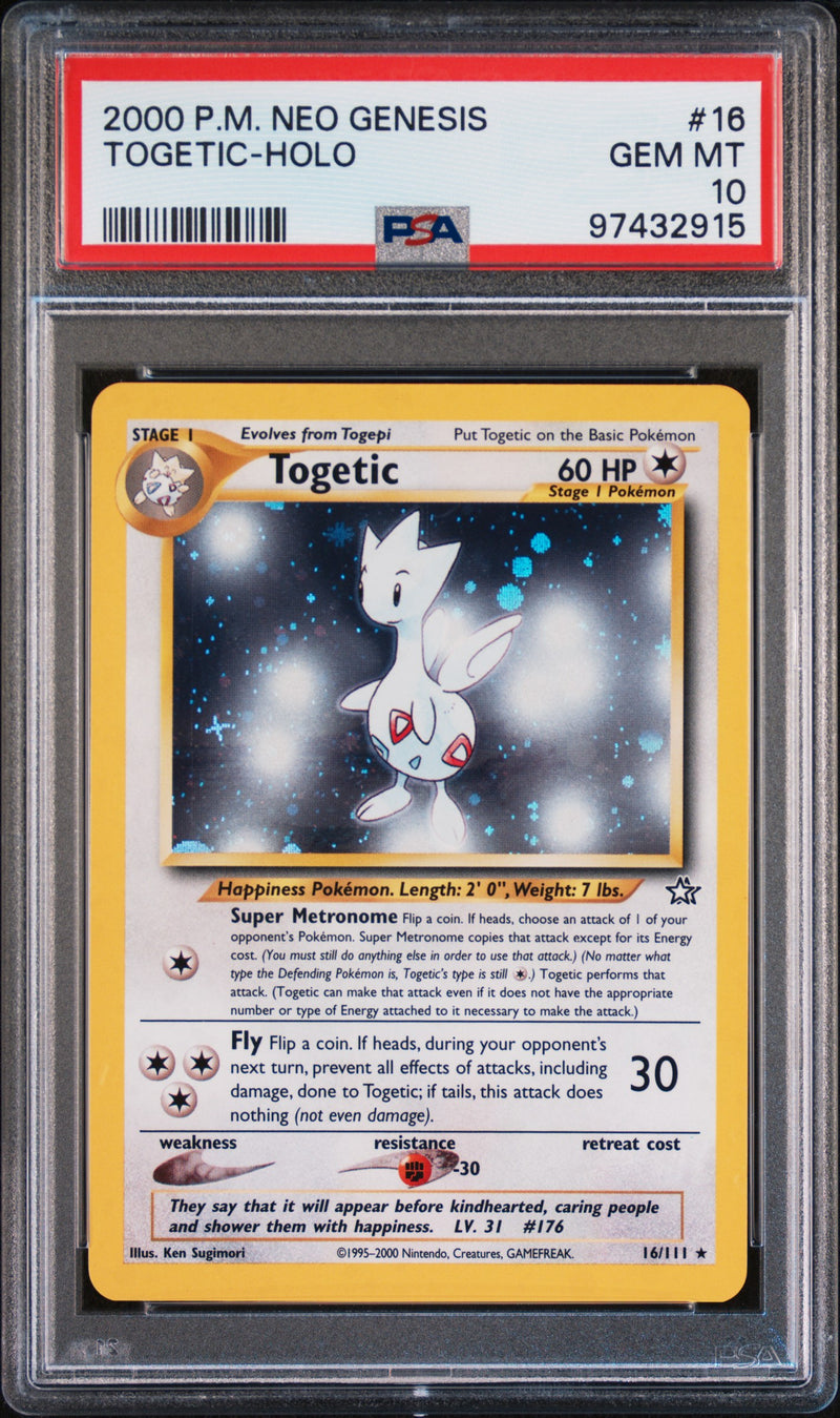 Togetic 16/111 Neo Genesis PSA 10 97432915