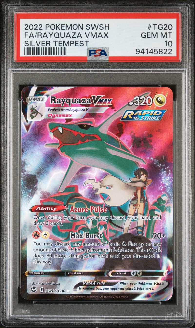 Rayquaza VMAX TG20/TG30 Silver Tempest PSA 10 94145822