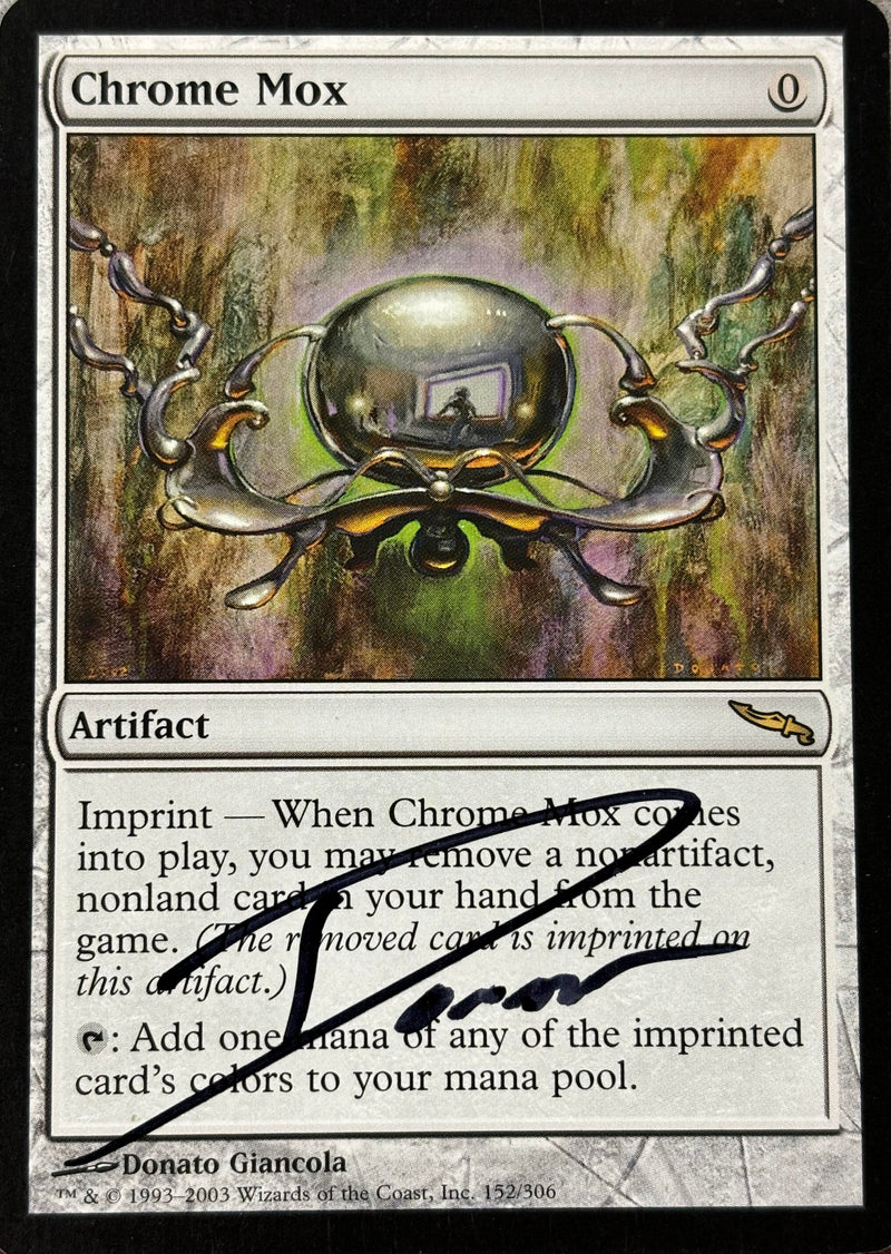 Chrome Mox SIGNED [Mirrodin]