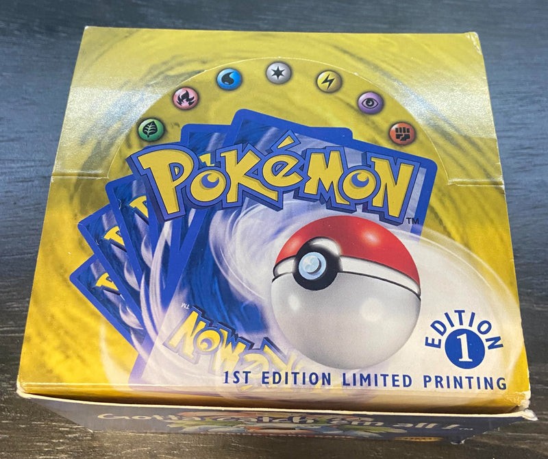 Base Set 1st Edition - Booster Box Empty