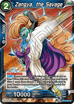 Zangya, the Savage (Rare) [BT13-051]