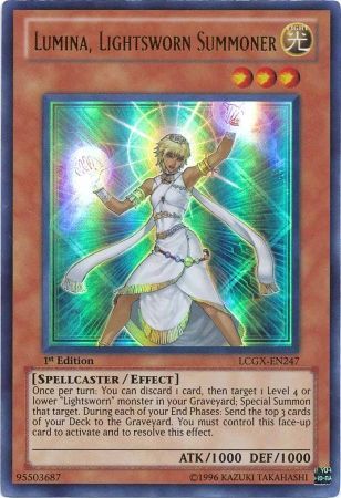 Lumina, Lightsworn Summoner [LCGX-EN247] Ultra Rare