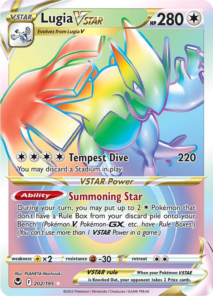  Ho-oh V 140/195- Silver Tempest - Pokemon Ultra Rare