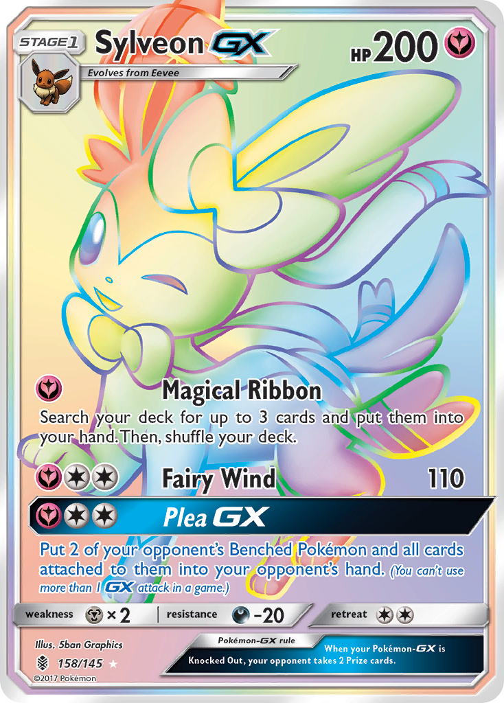 Sylveon GX (158/145) [Sun & Moon: Guardians Rising]