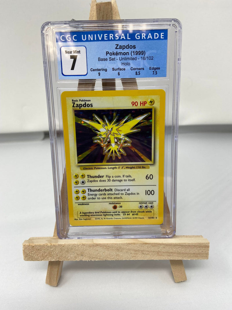 Zapdos Base Set CGC 7 3768023074