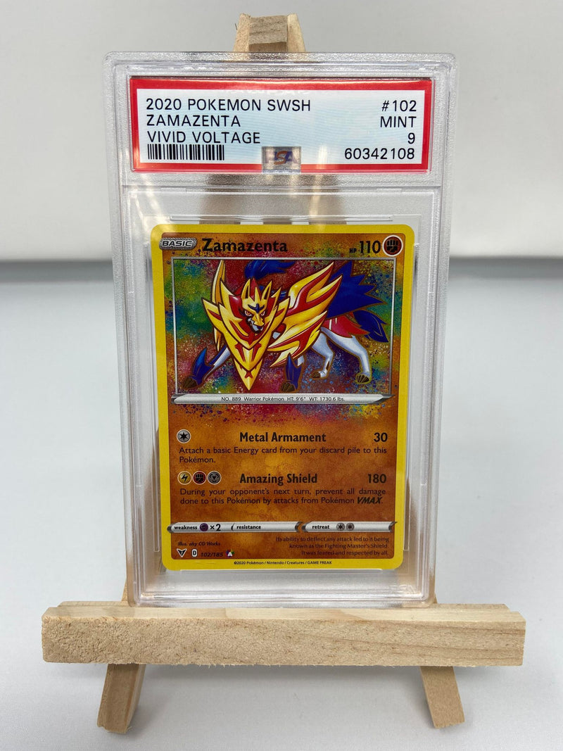 Zamazenta Amazing Rare PSA 9 60342108