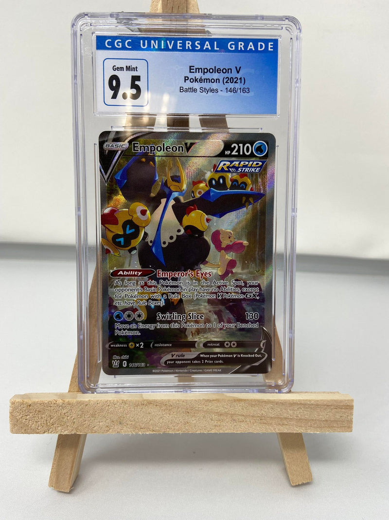 Pokemon Empoleon deals V Alt Art - CGC 9.5 w/ Subgrades