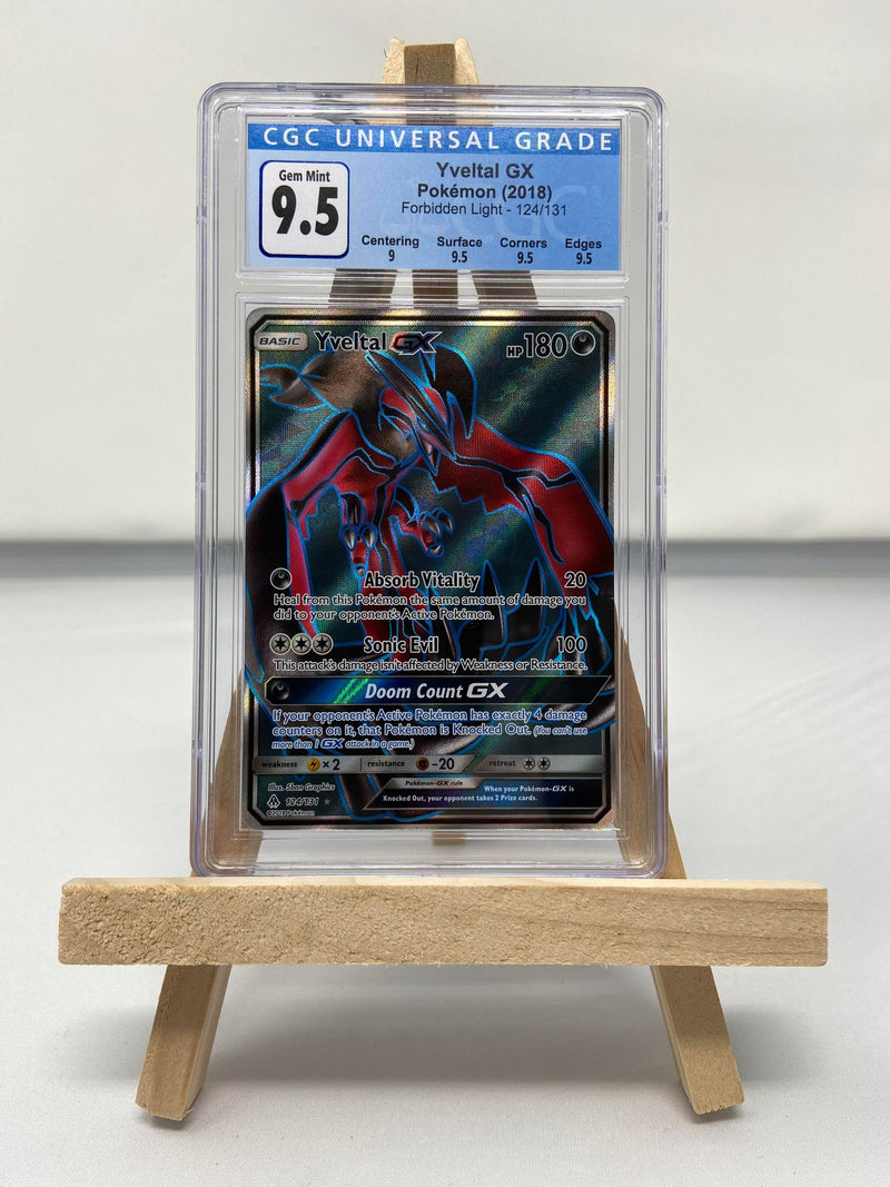 Yveltal GX 124/131 Forbidden Light CGC 9.5 3739666042