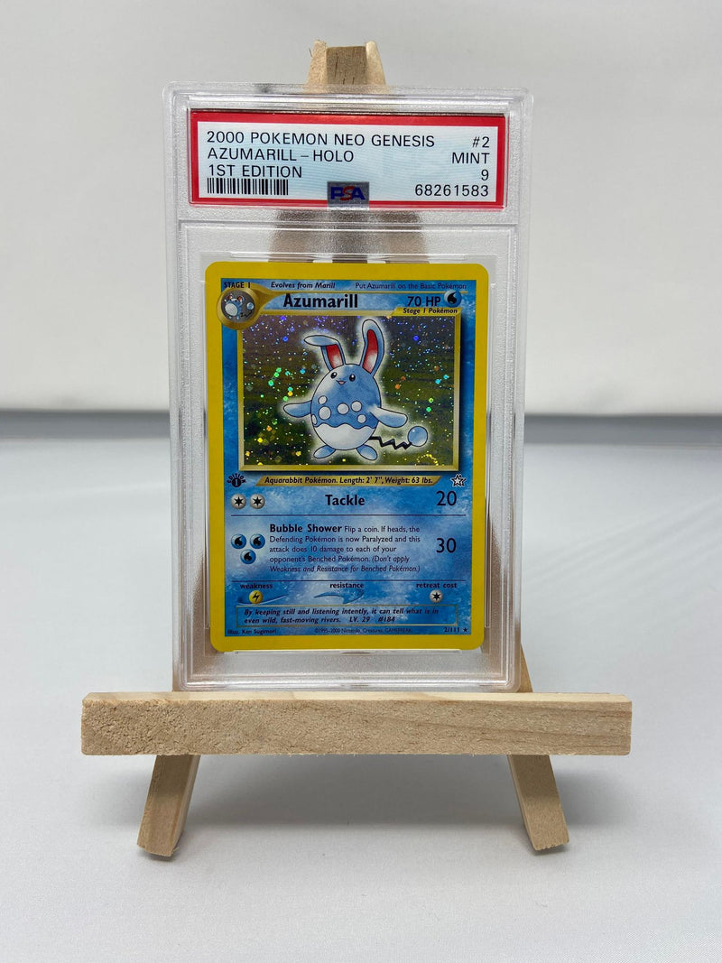 1st edition Azumarill popular PSA 9!!