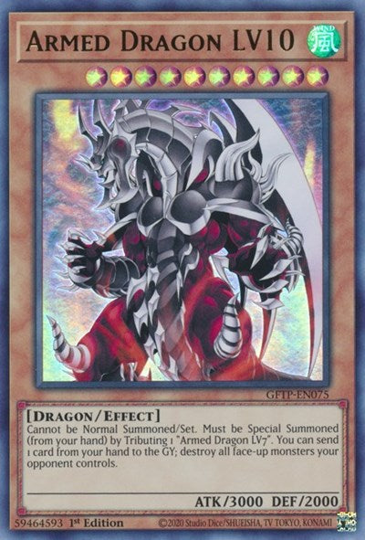 Yugioh Armed Dragon Deck Level Up 