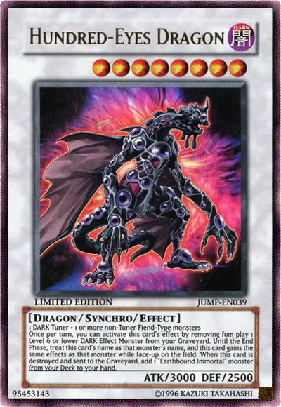 Hundred-Eyes Dragon [JUMP-EN039] Ultra Rare