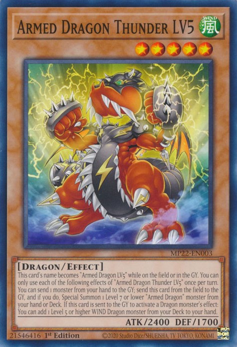 Yugioh Armed Dragon Deck Level Up 