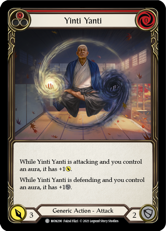 Yinti Yanti (Red) [MON290-RF] 1st Edition Rainbow Foil