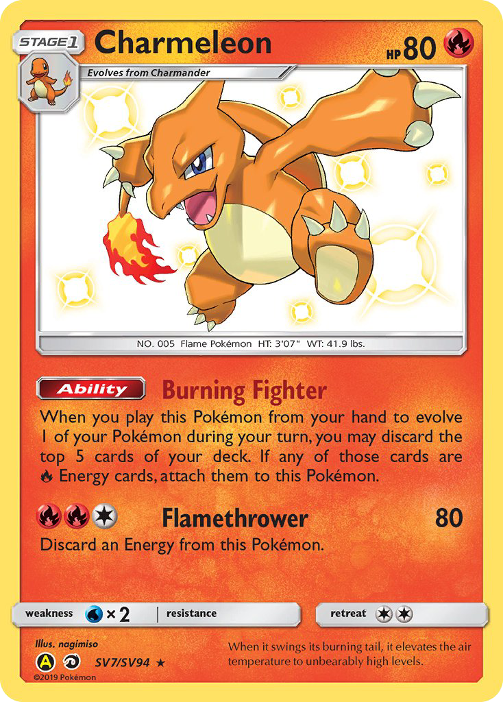 Shiny Pokémon and Rare Secret Cards from Pokémon TCG: Hidden Fates