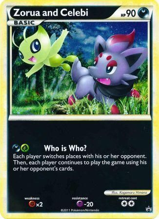 Zorua and Celebi [Jumbo Cards]