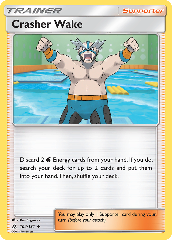 Crasher Wake (104/131) [Sun & Moon: Forbidden Light]