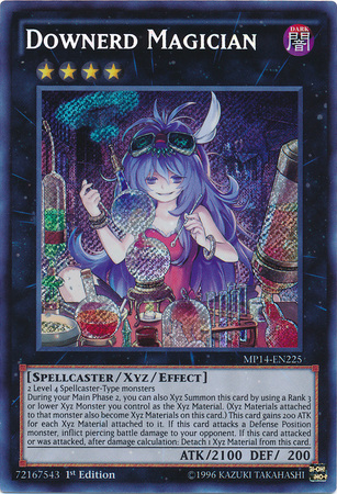 Downerd Magician [MP14-EN225] Secret Rare